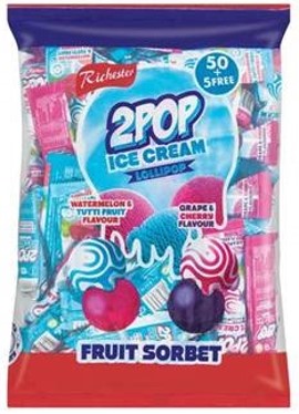 2POP LP FRT SORBET X12X50