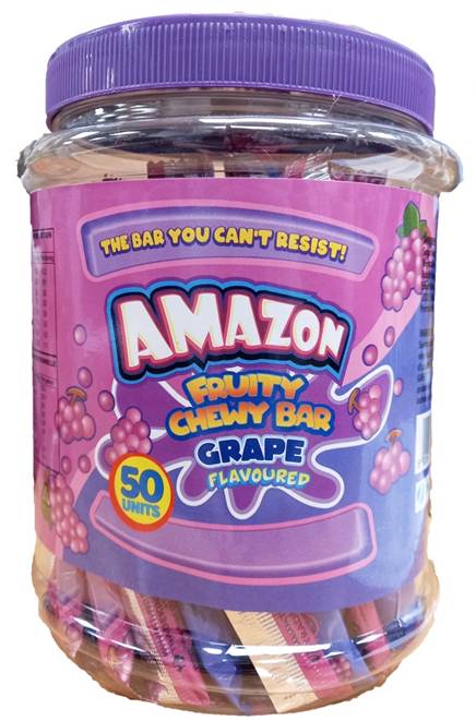 AMZON TB FRT BAR GRAPE X6X50
