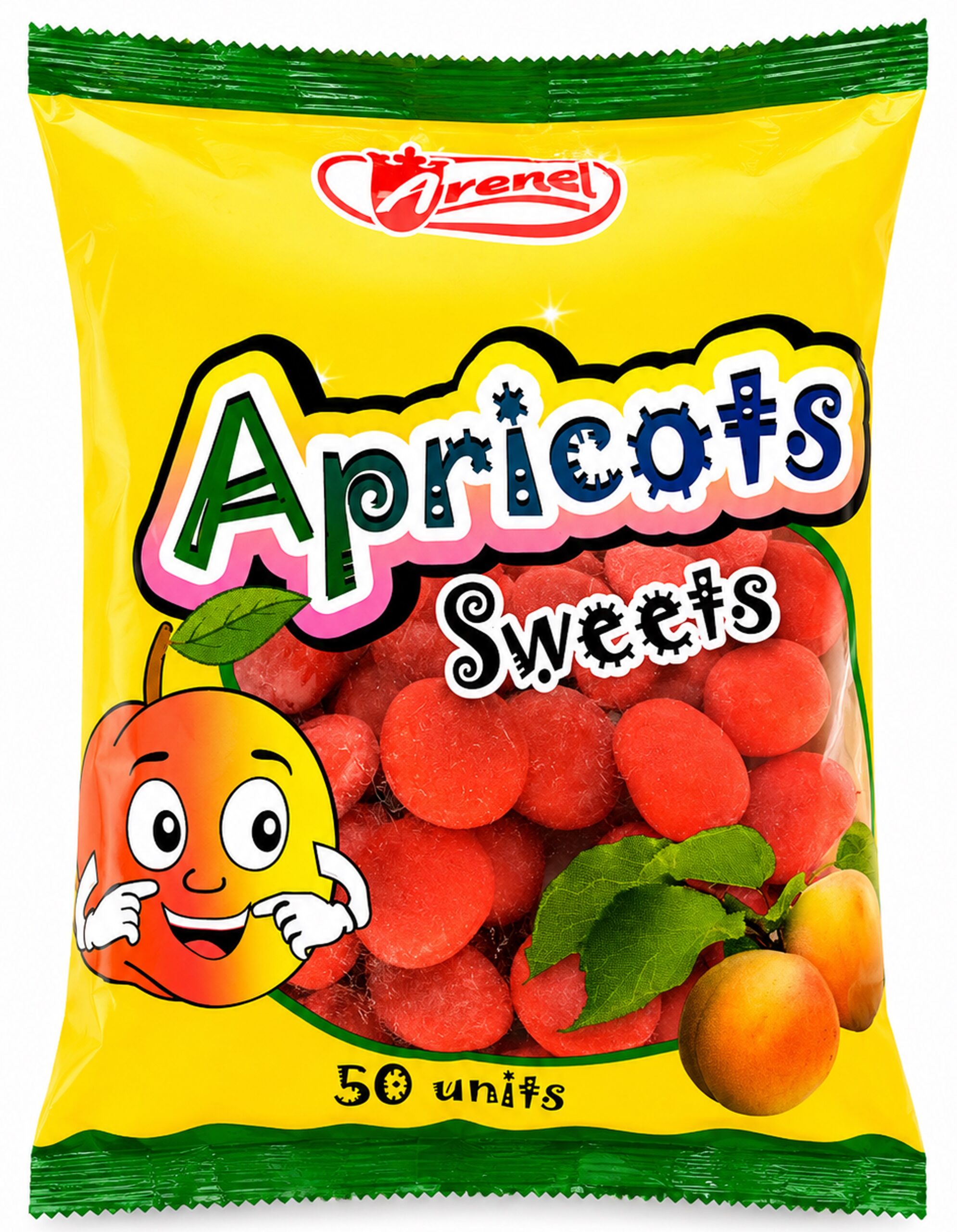 ARENAL APRICOT BALLS X8X50PC