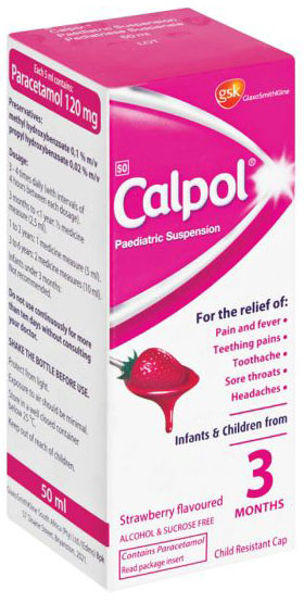 CALPOL X6X50ML