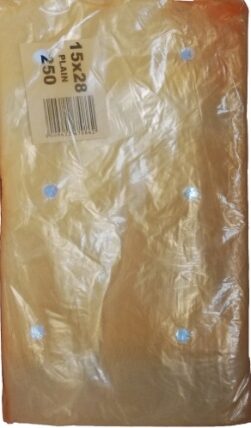 CLEAR BAG 15X28 (PLAIN)X4000
