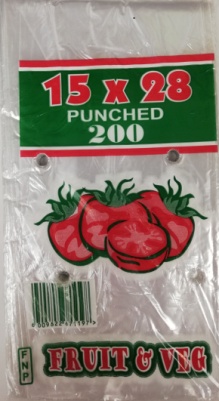 CLEAR BAG 15X28 (PRINT)X3200