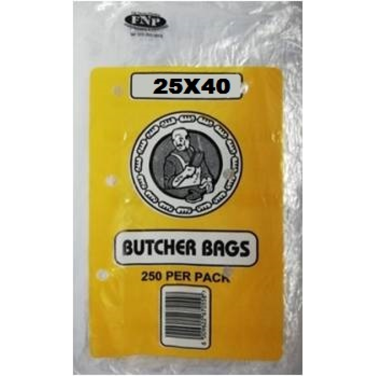 CLEAR BAG 25X40 X2000