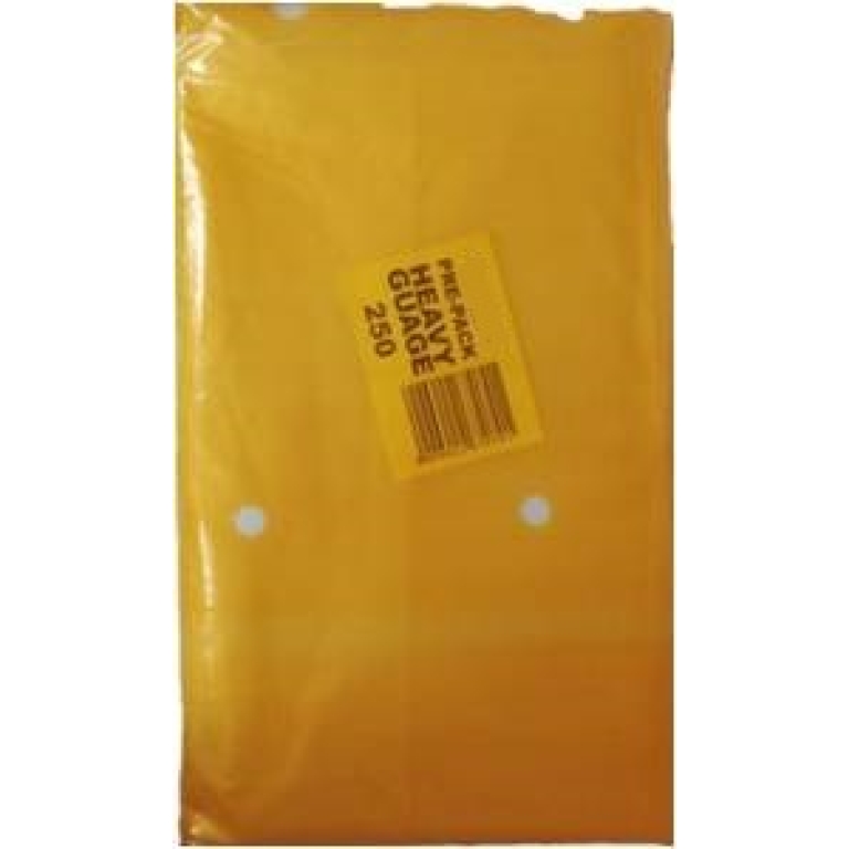CLEAR BAG 25X40X50MIC X1000