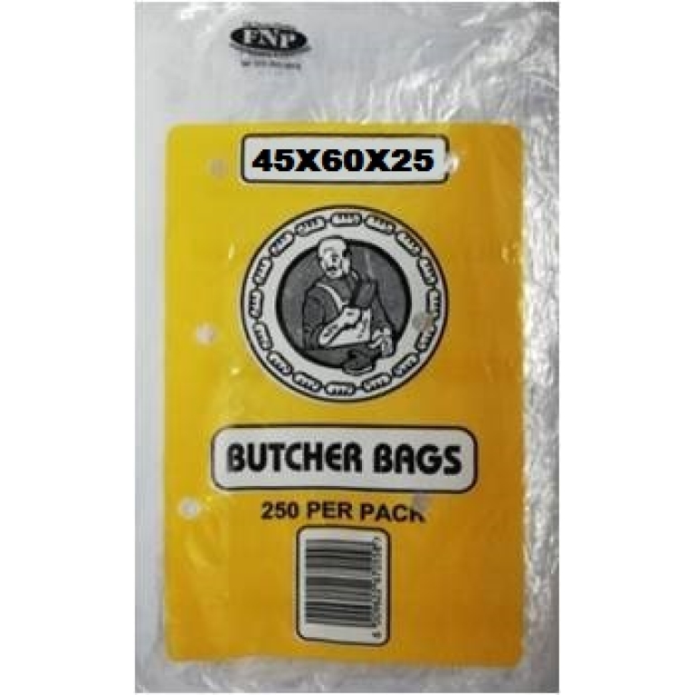 CLEAR BAG 45X60X25MIC X250
