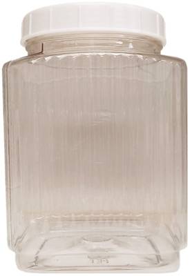 CLR SQ JAR+LID (RIB) 25X2.5KG