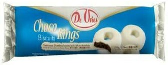 DV CHOCO RINGS (WHT)X12X150G