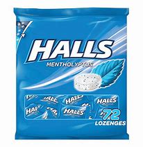HALLS PBAG MENTHOL X48X72