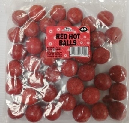 RED HOT BALLS X12X40