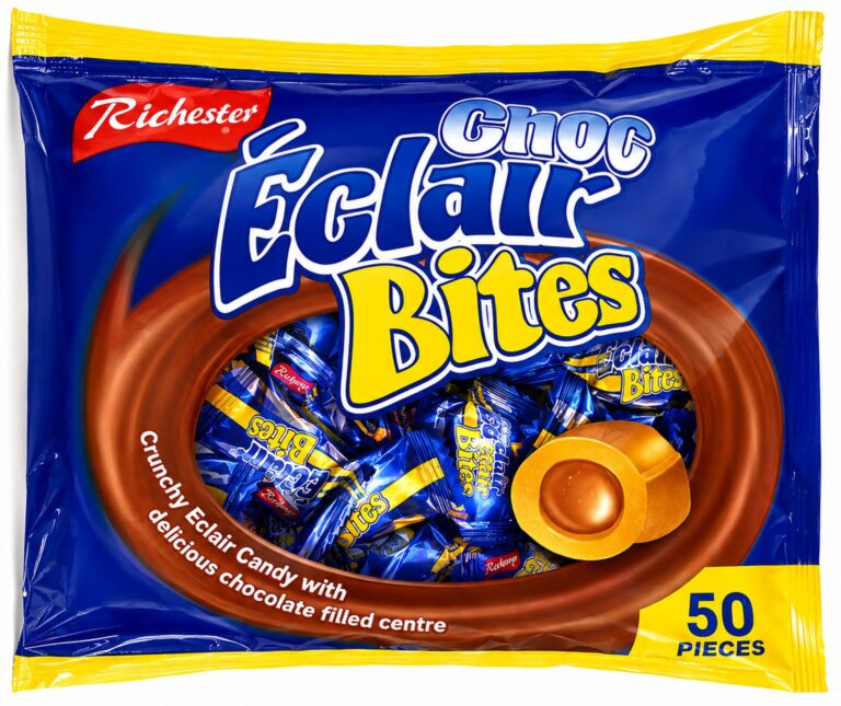 RIC ECLAIRS CHOC BITE 50P