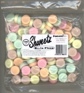SHWEETZ SODA FIZZ X27X100