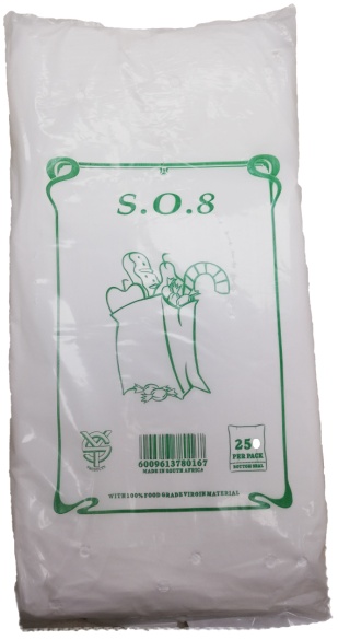 SO. 8 WHITE (33C) (25MIC) X1000