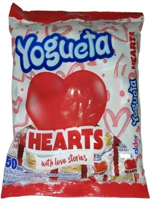 YOGUETA HEARTS 20X50