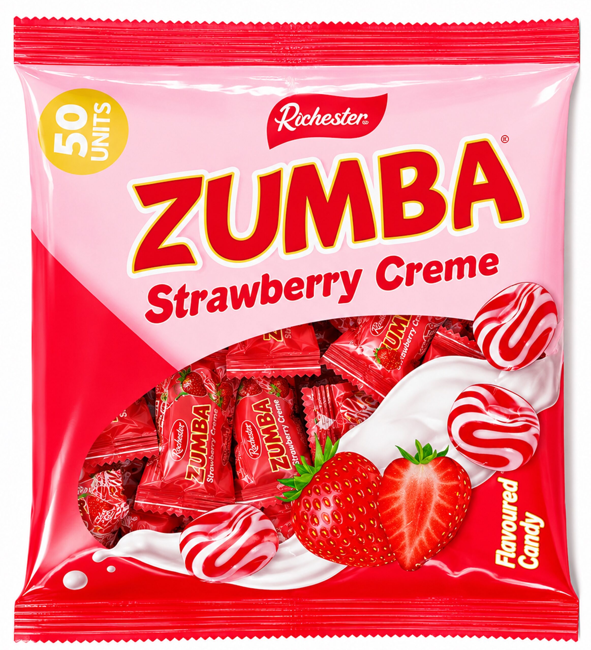 ZUMBA CANDY (STR/CRM) X36X50
