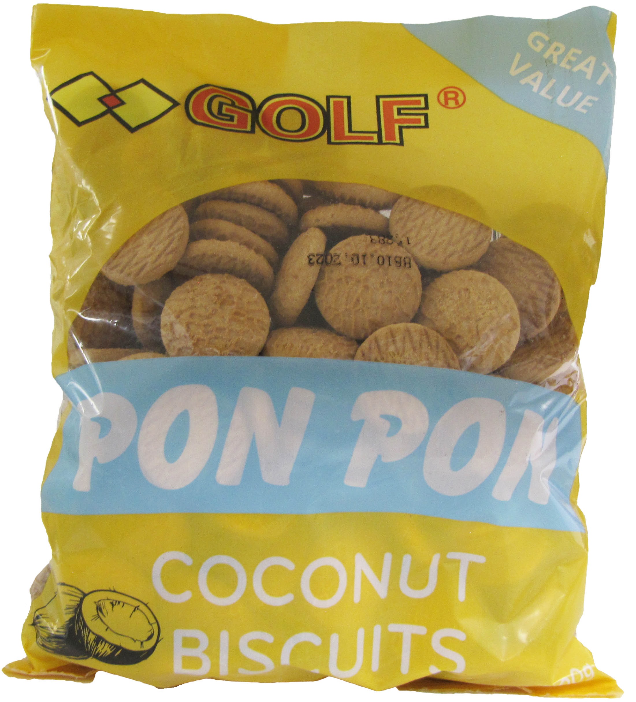PON PON BISC C.NUT X20X500GR