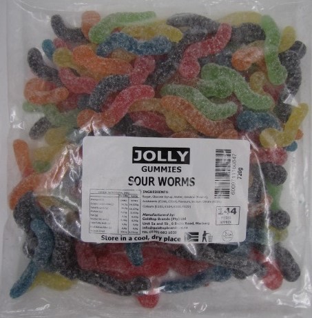 720g Sour Worms