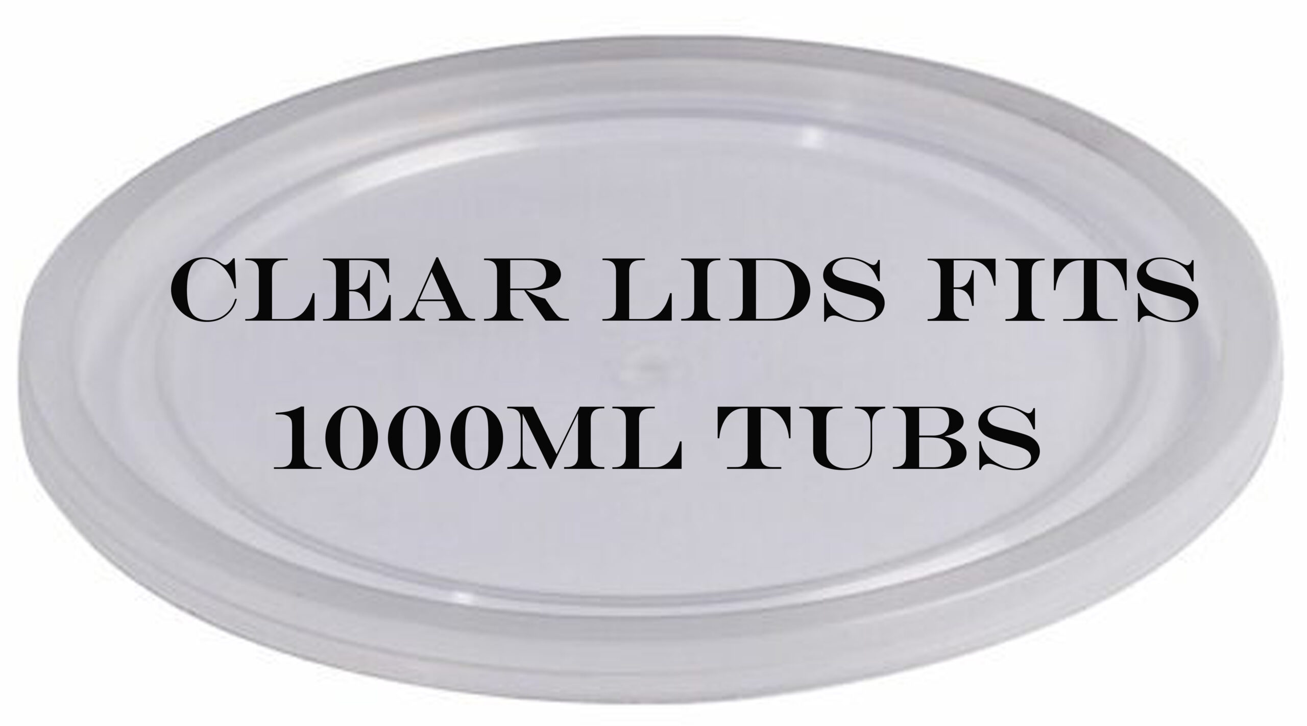 clear lids 1lt