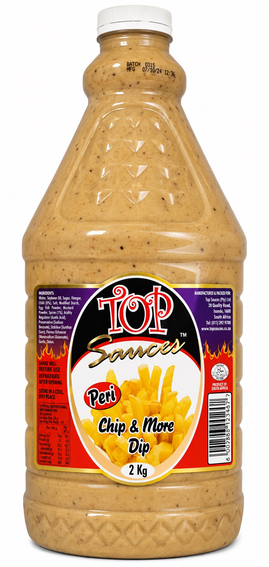 TOP PERI CHIP & DIP X6X2KG
