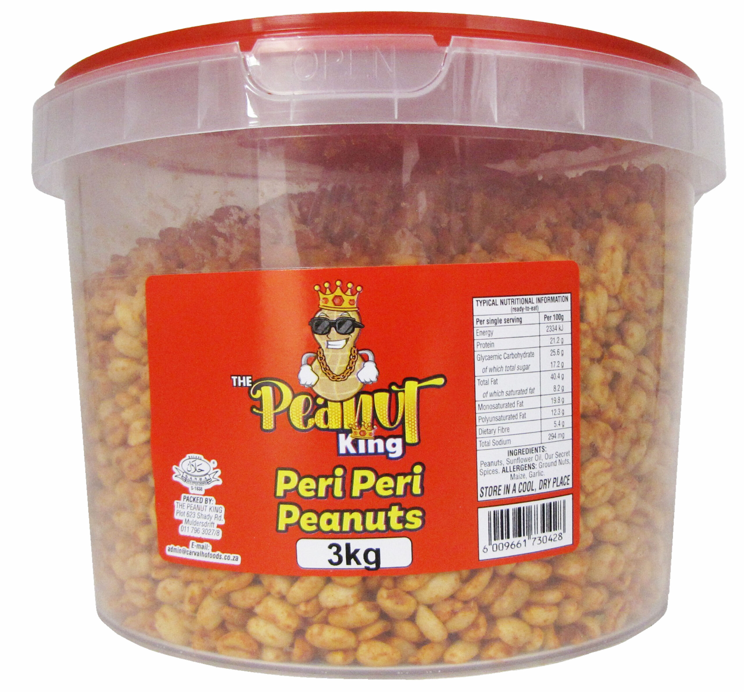 P.K PERI PERI PEANUTS 3KG