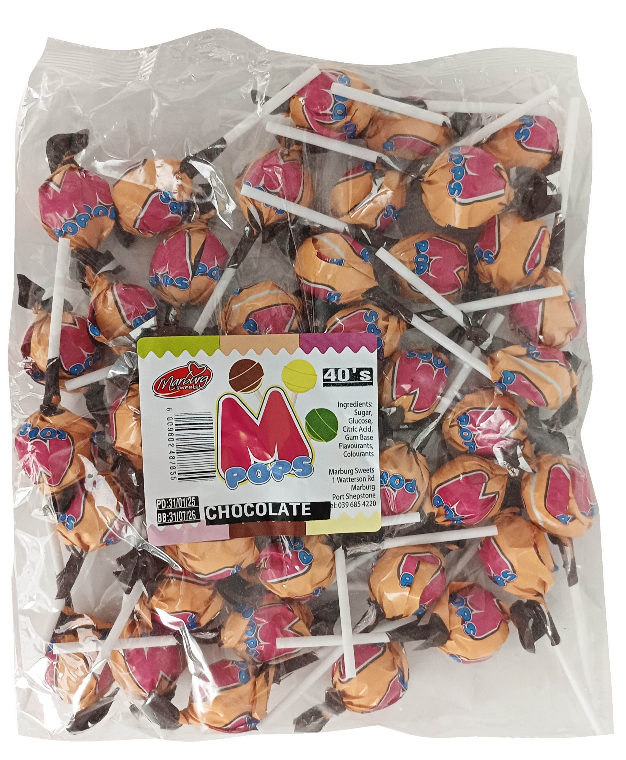 M POPS CHOCOLATES X20X40