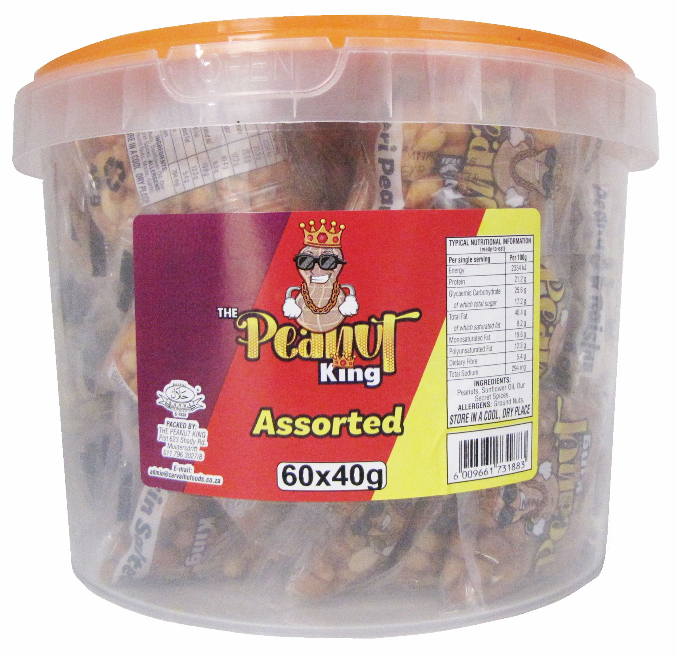 P.K ASSORTED 60X40G