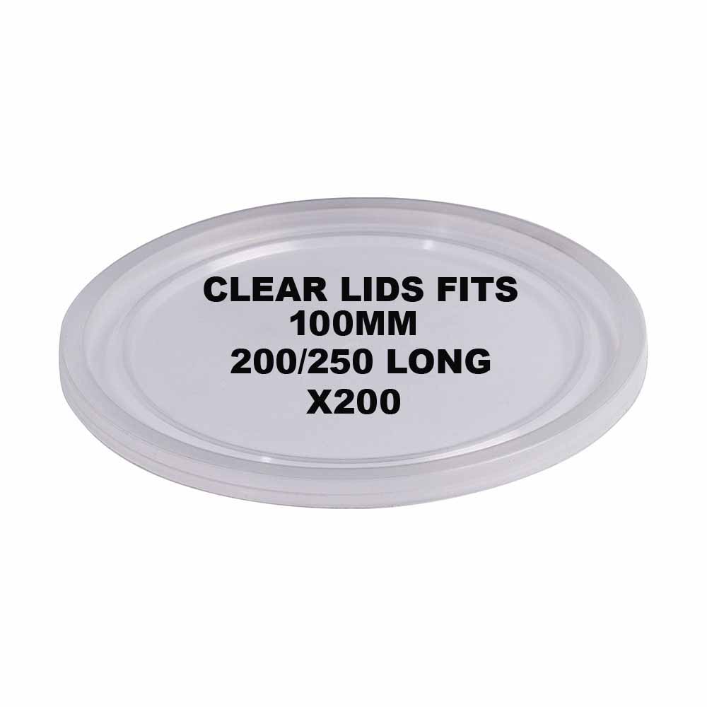 CLEAR LIDS 250