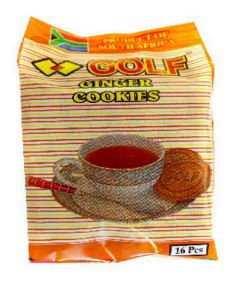 GOLF GINGER COOKIES 16PC