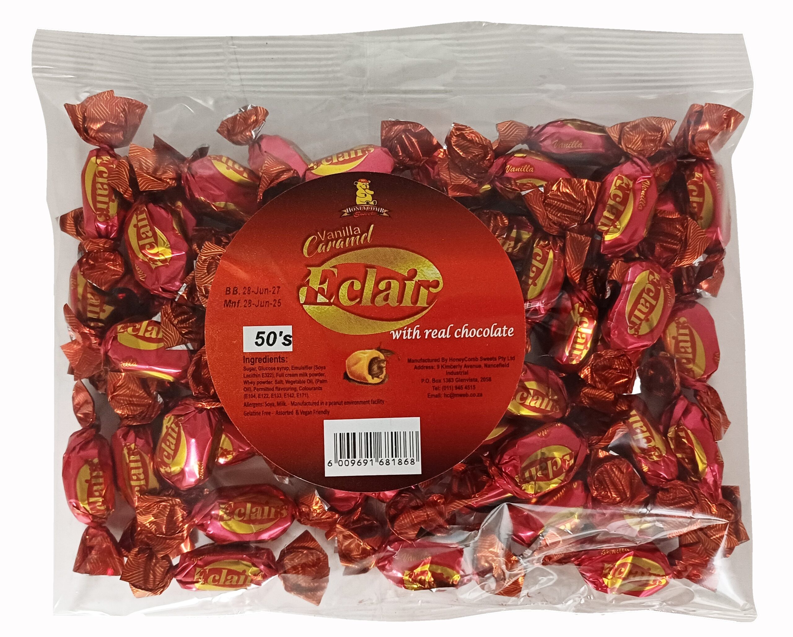 HOTLIPS ECLAIR CARAMEL X50