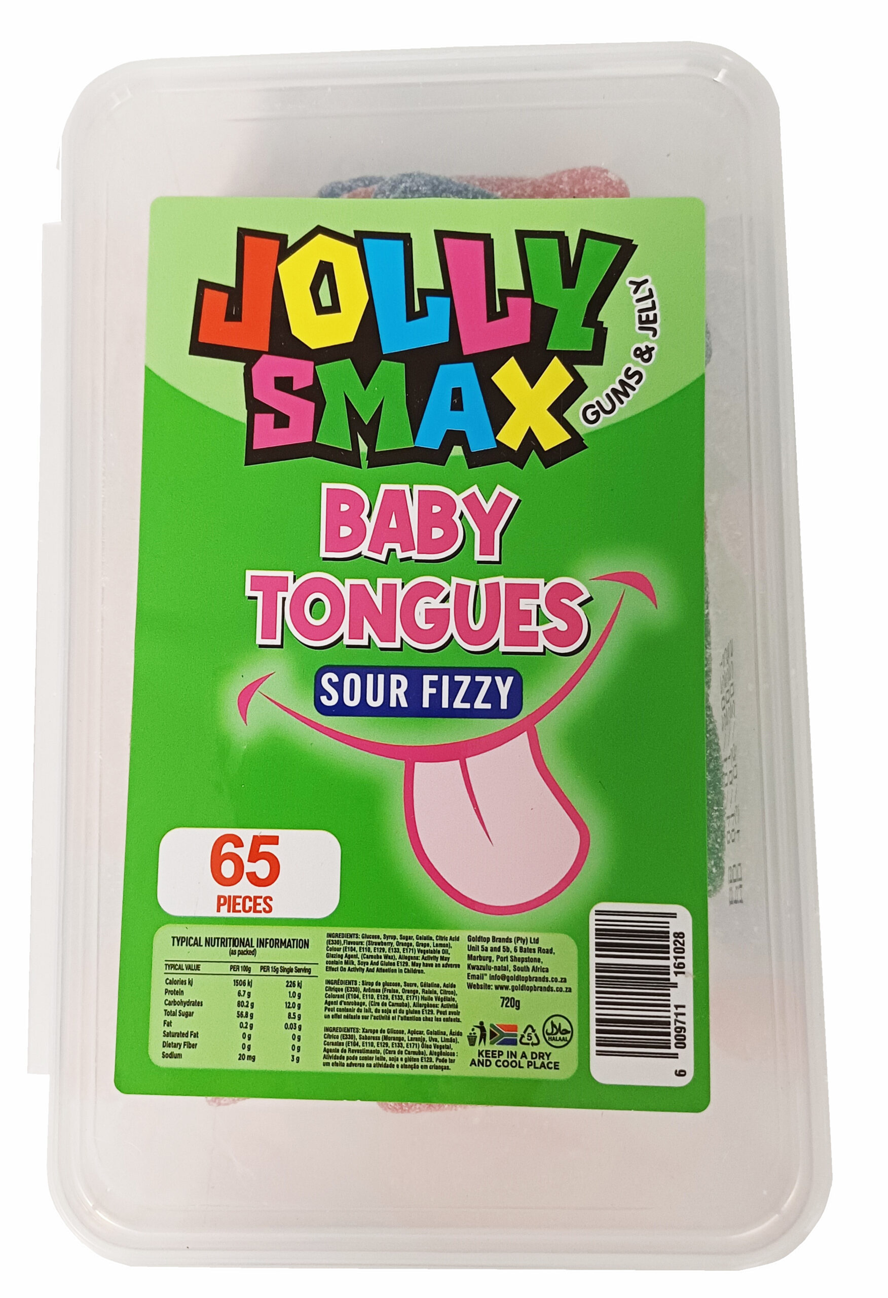 JOLLY SMAX TB FIZZ BABY TONGUES