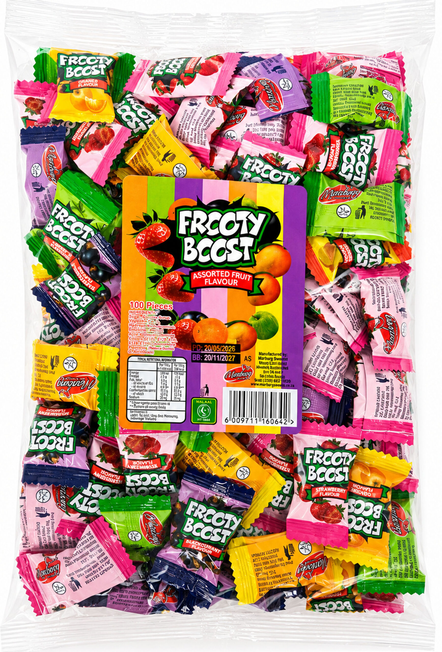 FROOTY BOOST ASSORTED X14X100