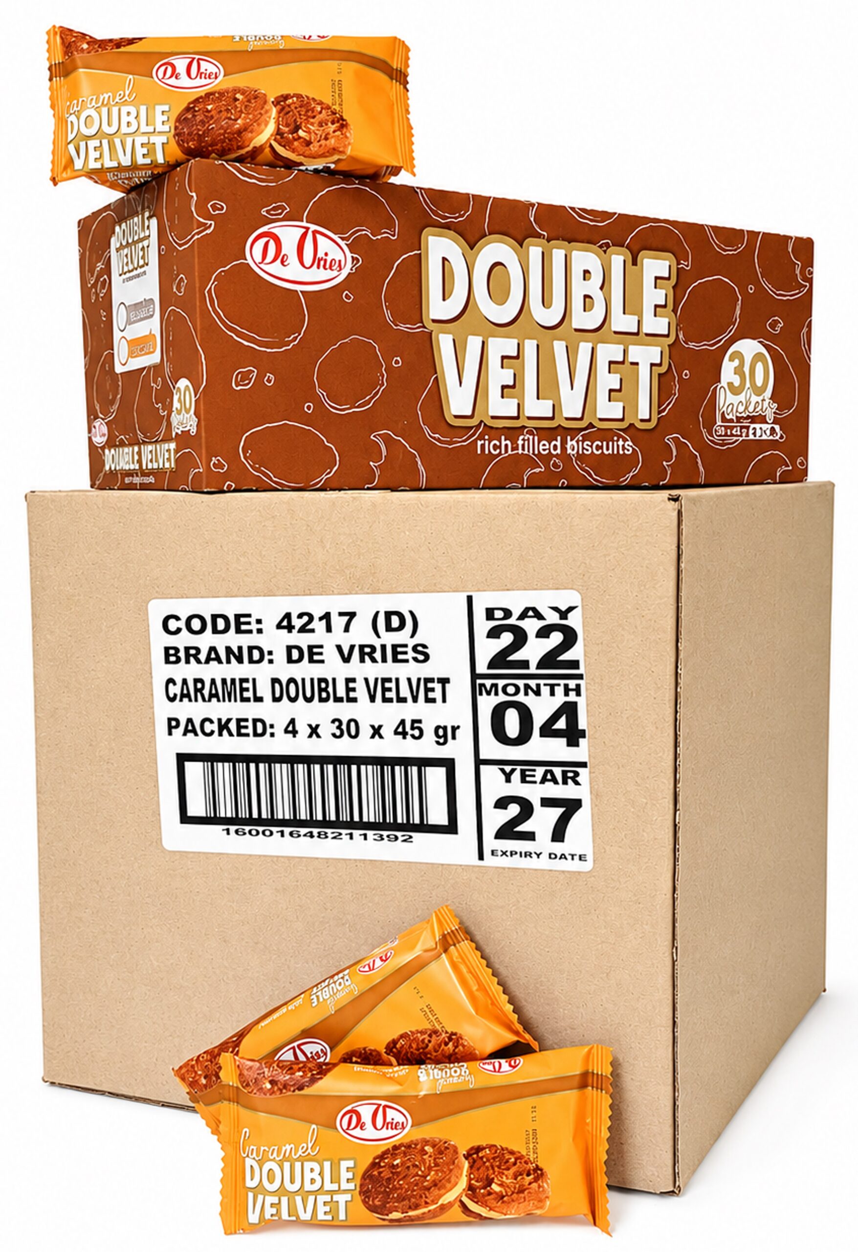 DV DOUBLE VELVET CARAX4X30X45G