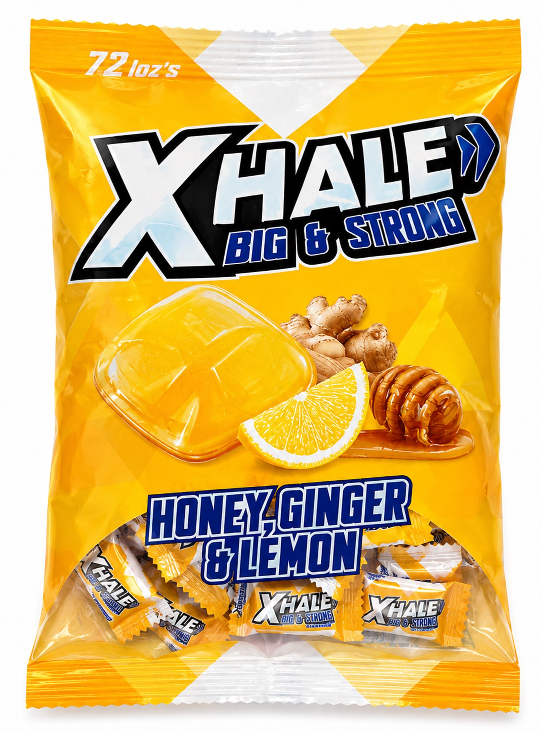 XHALE HONEY/GIN &LEMONX16X72